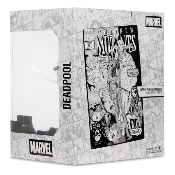 Marvel Collection PVC Szobor 1/10 Deadpool (The New Mutants #98) (Line Art) (Gold Label) 17 cm Marvel Collection PVC Szobor 1/10 Deadpool (The New Mutants #98) (Line Art) (Gold Label) 17 cm