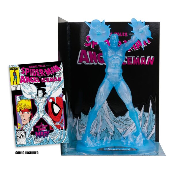 Marvel Collection PVC Szobor 1/6 Iceman (Marvel Tales #229) (Red Platinum Edition) 29 cm
