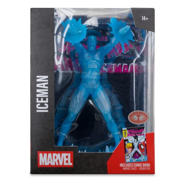 Marvel Collection PVC Szobor 1/6 Iceman (Marvel Tales #229) (Red Platinum Edition) 29 cm