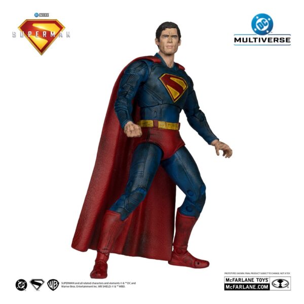 Superman (2025) DC Multiverse Akció Figura Superman (Battle Damaged) (Gold Label) 18 cm