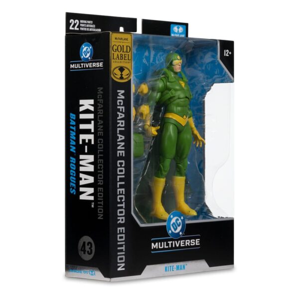 Batman Rogues DC Multiverse McFarlane Collector Edition Akció Figura #43 Kite Man (Gold Label) 21 cm Batman Rogues DC Multiverse McFarlane Collector Edition Akció Figura #43 Kite Man (Gold Label) 21 cm