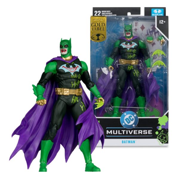 DC Multiverse Akció Figura Batman (Joker War) (Jokerized) (Gold Label) 18 cm DC Multiverse Akció Figura Batman (Joker War) (Jokerized) (Gold Label) 18 cm