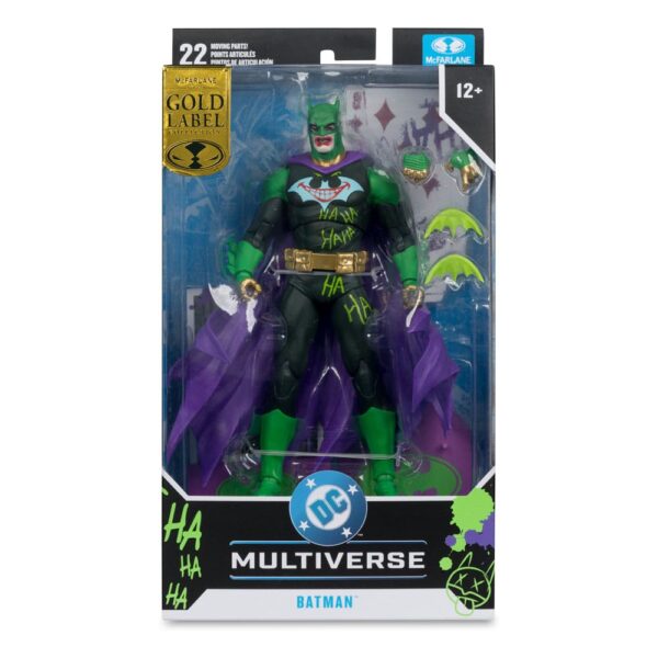 DC Multiverse Akció Figura Batman (Joker War) (Jokerized) (Gold Label) 18 cm DC Multiverse Akció Figura Batman (Joker War) (Jokerized) (Gold Label) 18 cm