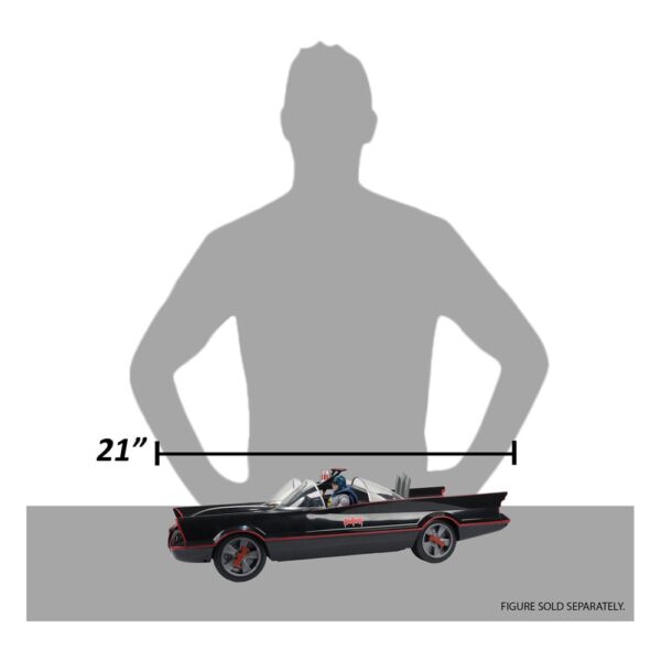 Batman (1966) DC Multiverse Jármű Batmobil 53 cm Batman (1966) DC Multiverse Jármű Batmobil 53 cm