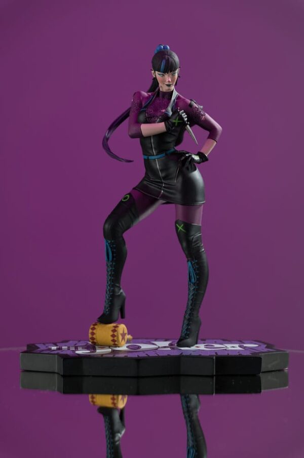 DC Direct Szobor 1/10 The Joker Purple Craze: Punchline by Stanley "Artgerm" Lau Limited Edition 19 cm
