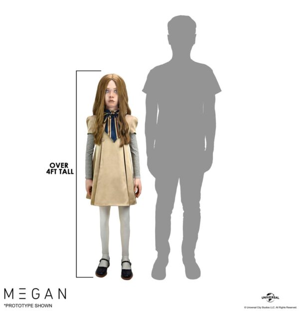 Megan Prop Replika 1/1 Megan Doll 140 cm Megan Prop Replika 1/1 Megan Doll 140 cm