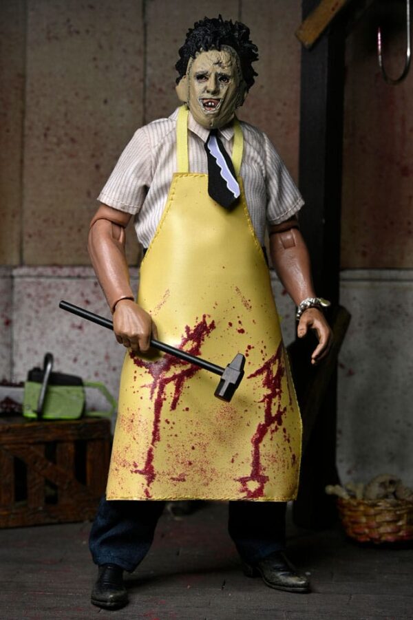 Texas Chainsaw Massacre Clothed Akció Figura Leatherface 20 cm