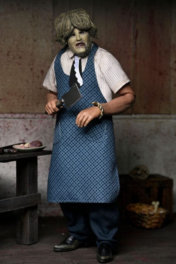 Texas Chainsaw Massacre Clothed Akció Figura Leatherface with Old Lady Mask 20 cm Texas Chainsaw Massacre Clothed Akció Figura Leatherface with Old Lady Mask 20 cm