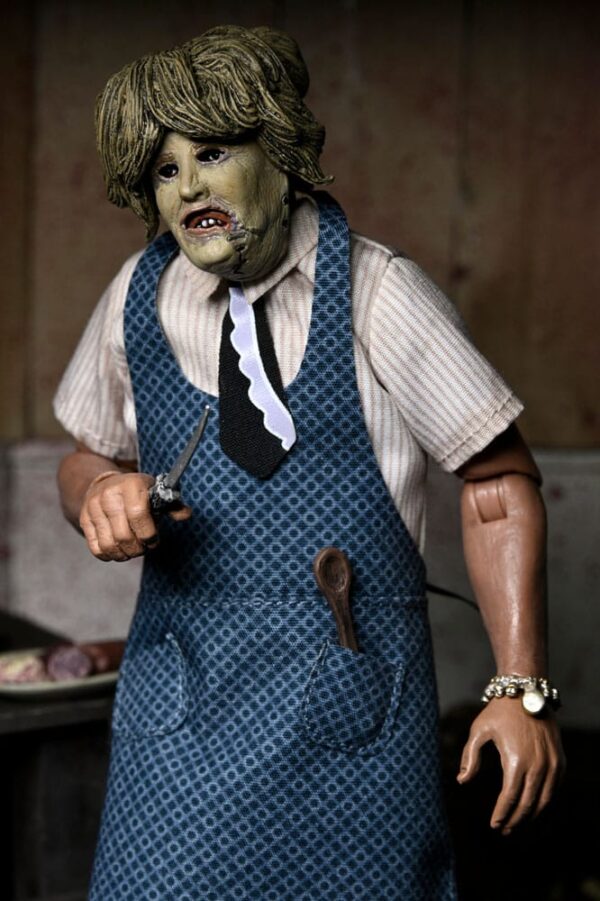 Texas Chainsaw Massacre Clothed Akció Figura Leatherface with Old Lady Mask 20 cm Texas Chainsaw Massacre Clothed Akció Figura Leatherface with Old Lady Mask 20 cm