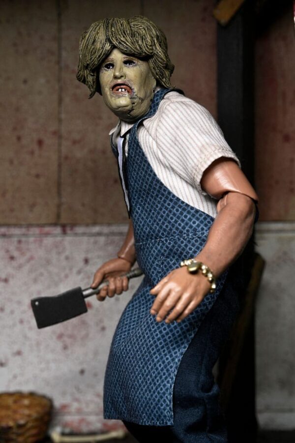 Texas Chainsaw Massacre Clothed Akció Figura Leatherface with Old Lady Mask 20 cm Texas Chainsaw Massacre Clothed Akció Figura Leatherface with Old Lady Mask 20 cm