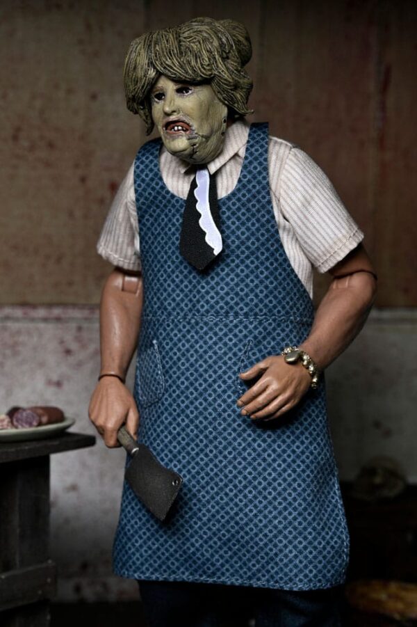 Texas Chainsaw Massacre Clothed Akció Figura Leatherface with Old Lady Mask 20 cm Texas Chainsaw Massacre Clothed Akció Figura Leatherface with Old Lady Mask 20 cm