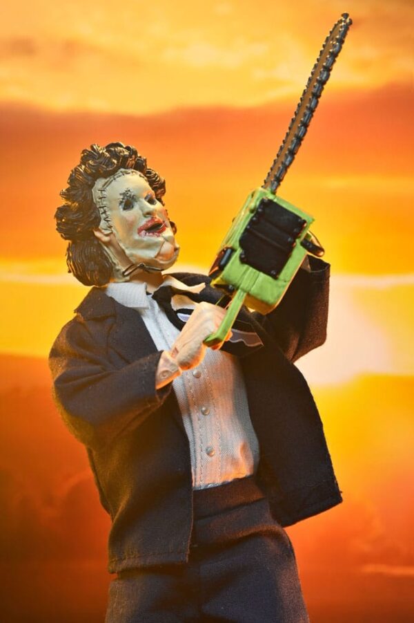 Texas Chainsaw Massacre Clothed Akció Figura Leatherface (Pretty Woman Mask) 50th Anniversary 20 cm