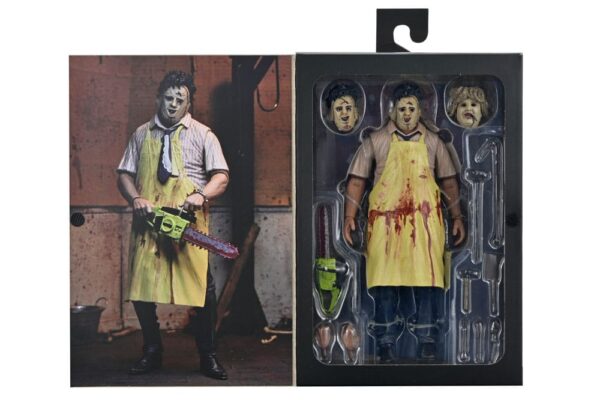 Texas Chainsaw Massacre Clothed Akció Figura Leatherface 50th Anniversary 20 cm