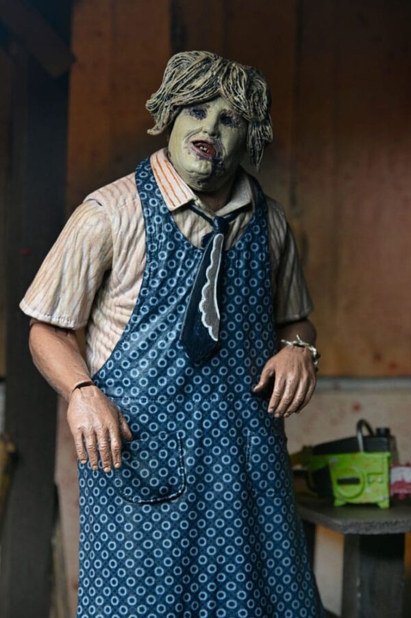 Texas Chainsaw Massacre Clothed Akció Figura Leatherface 50th Anniversary 20 cm