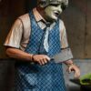 Texas Chainsaw Massacre Clothed Akció Figura Leatherface 50th Anniversary 20 cm