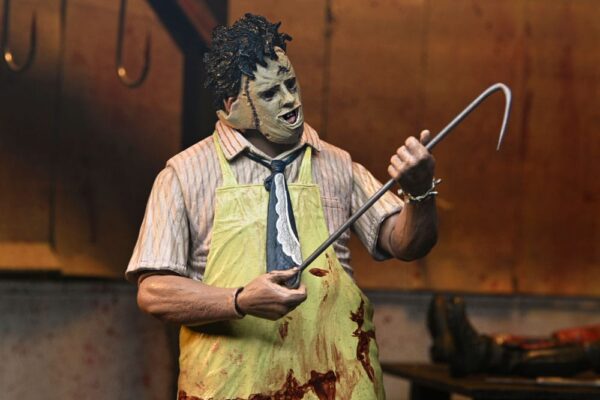 Texas Chainsaw Massacre Clothed Akció Figura Leatherface 50th Anniversary 20 cm