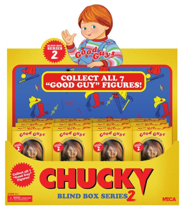 Chucky (TV Series) Akció Figuras Blind Box 1/7 Good Guy Series 1 Assortment (12) Chucky (TV Series) Akció Figuras Blind Box 1/7 Good Guy Series 1 Assortment (12)