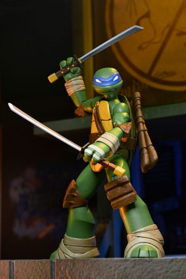 Teenage Mutant Ninja Turtles Akció Figura Ultimate Leonardo 18 cm