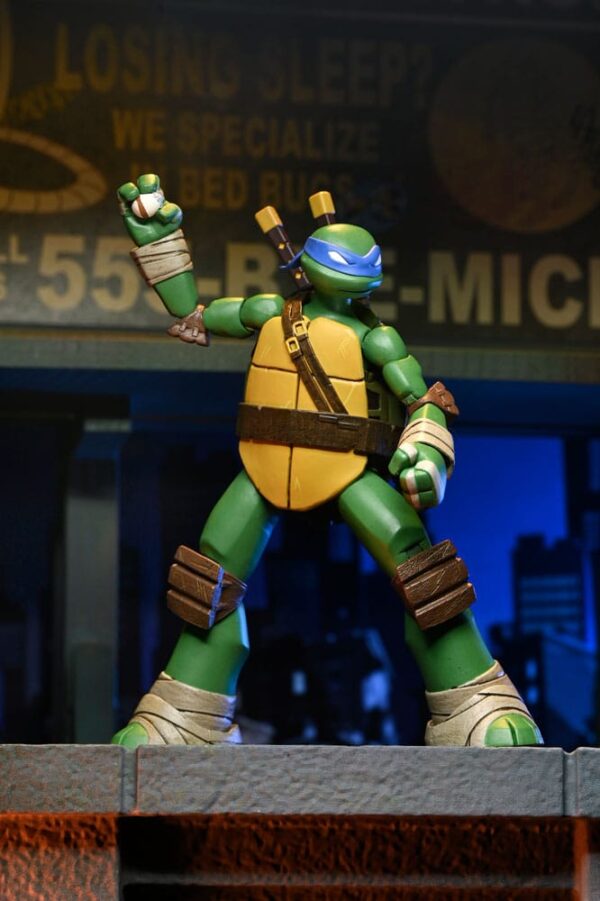 Teenage Mutant Ninja Turtles Akció Figura Ultimate Leonardo 18 cm