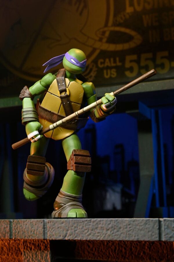 Teenage Mutant Ninja Turtles Akció Figura Ultimate Donatello 18 cm Teenage Mutant Ninja Turtles Akció Figura Ultimate Donatello 18 cm