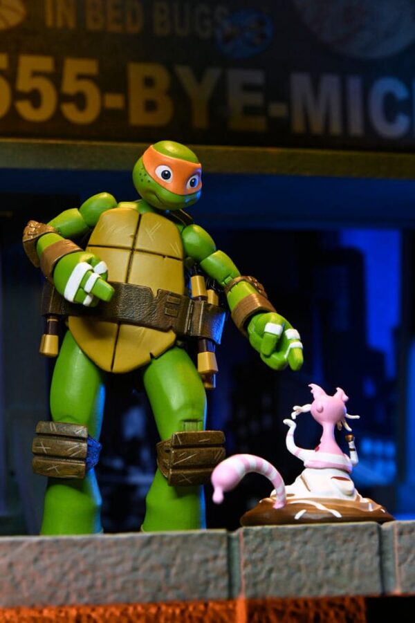 Teenage Mutant Ninja Turtles Akció Figura Ultimate Michelangelo 18 cm