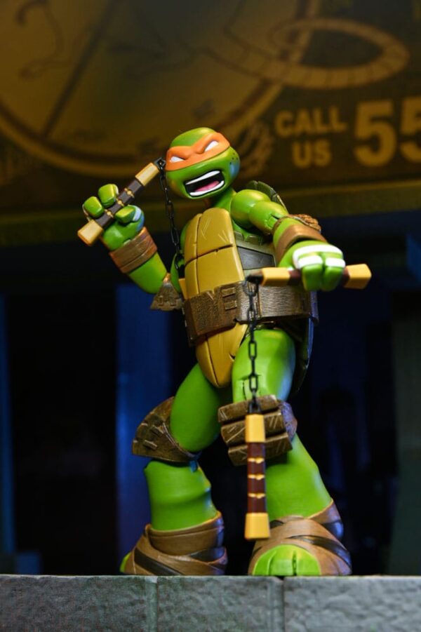 Teenage Mutant Ninja Turtles Akció Figura Ultimate Michelangelo 18 cm