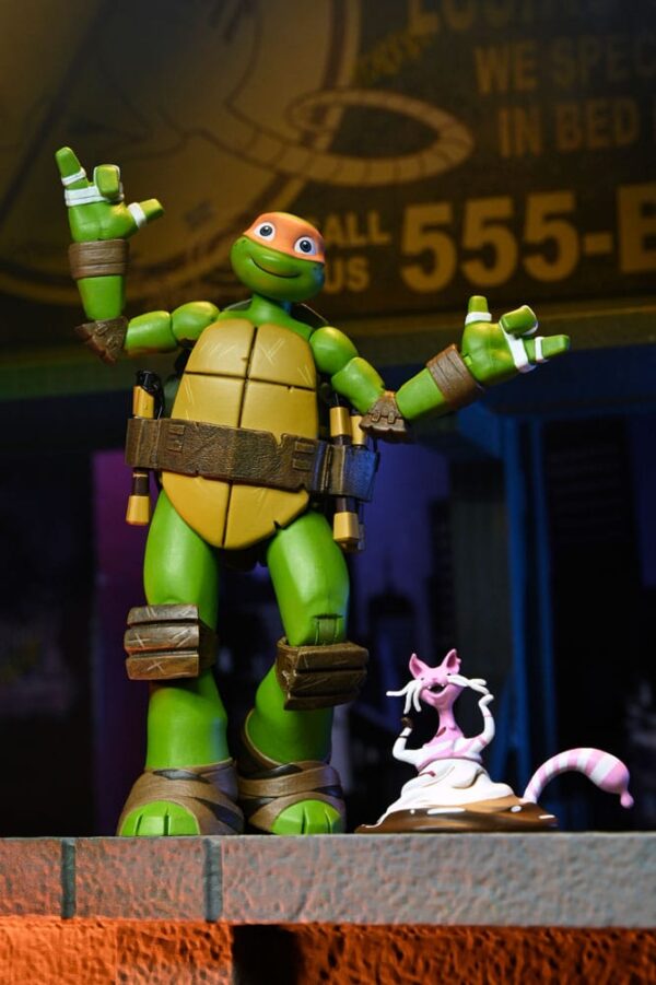 Teenage Mutant Ninja Turtles Akció Figura Ultimate Michelangelo 18 cm