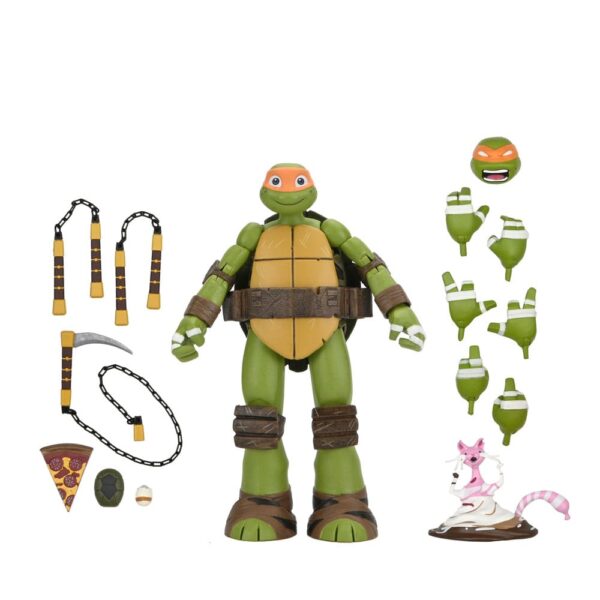 Teenage Mutant Ninja Turtles Akció Figura Ultimate Michelangelo 18 cm
