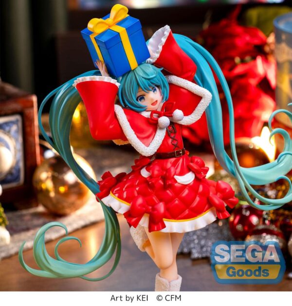 Hatsune Miku Series Luminasta PVC Szobor Hatsune Miku Christmas 2024 19 cm