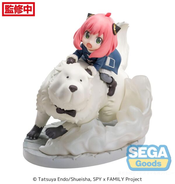 Spy x Family Luminasta PVC Szobor Anya Forger & Bond Forger Mission Extend 16 cm