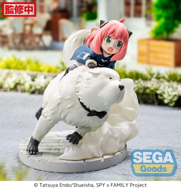 Spy x Family Luminasta PVC Szobor Anya Forger & Bond Forger Mission Extend 16 cm