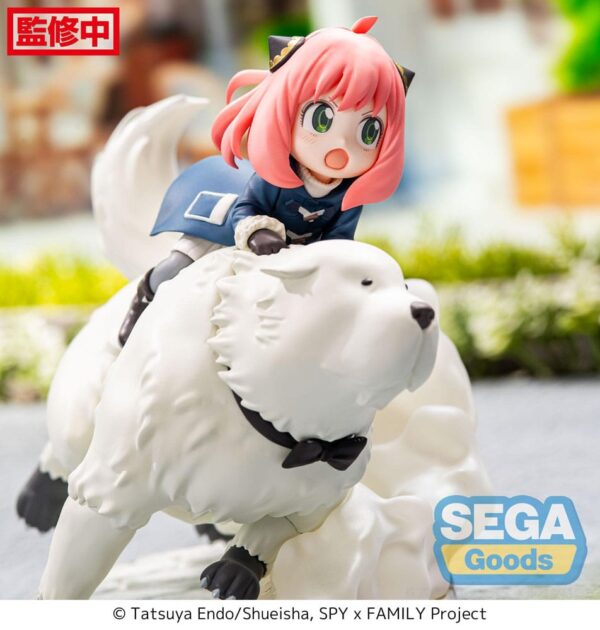 Spy x Family Luminasta PVC Szobor Anya Forger & Bond Forger Mission Extend 16 cm