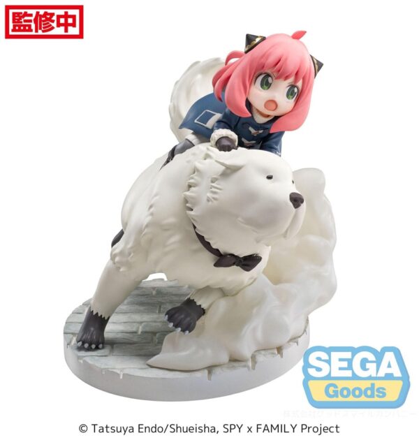 Spy x Family Luminasta PVC Szobor Anya Forger & Bond Forger Mission Extend 16 cm