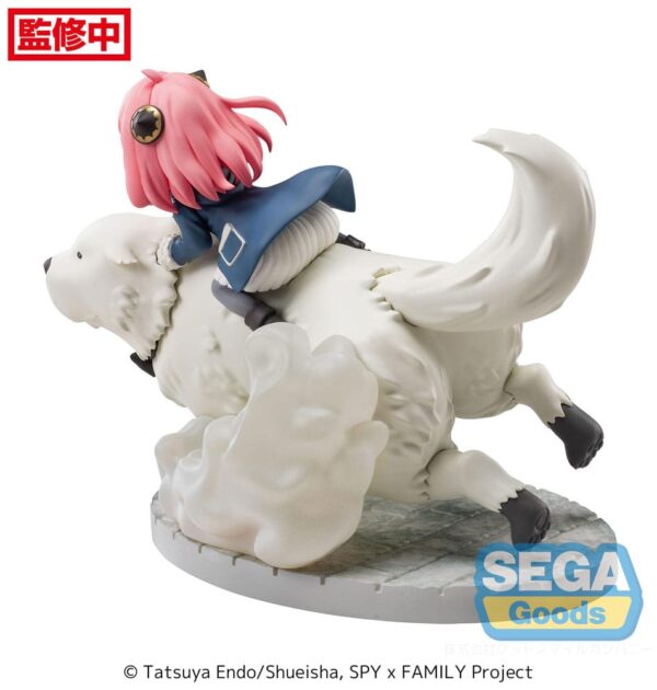 Spy x Family Luminasta PVC Szobor Anya Forger & Bond Forger Mission Extend 16 cm