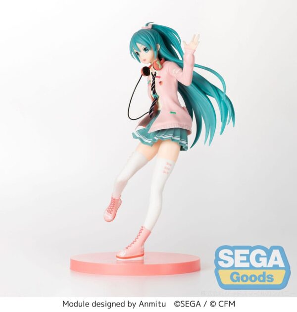 Hatsune Miku Project DIVA Arcade SPM PVC Szobor Hatsune Miku Ribbon Girl 24 cm