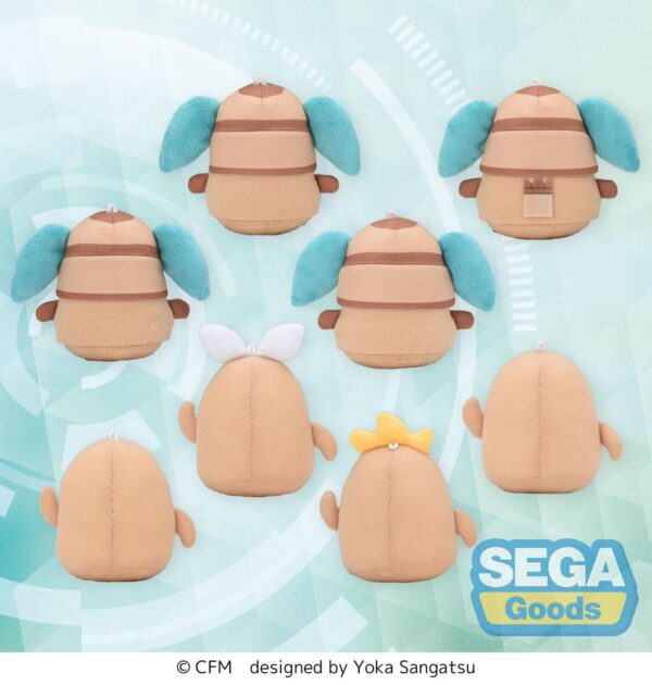 Piapro Characters Hatsune Miku Series fuwa petit Plüss Kulcstartós Haniwa 10 cm Blind Box Assortment (8) Piapro Characters Hatsune Miku Series fuwa petit Plüss Kulcstartós Haniwa 10 cm Blind Box Assortment (8)