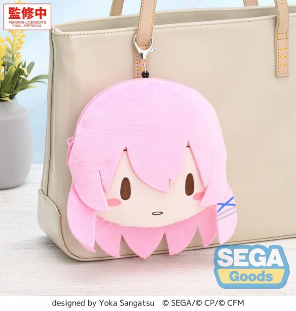 Hatsune Miku: Coloful Stage! Plüss Kulcstartó Megurine Luka School Sekai 15 cm