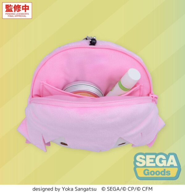 Hatsune Miku: Coloful Stage! Plüss Kulcstartó Megurine Luka School Sekai 15 cm