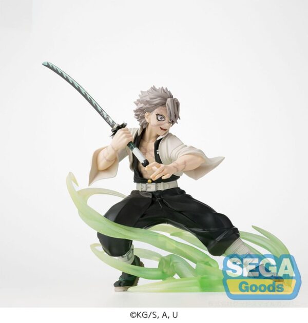 Demon Slayer: Kimetsu no Yaiba Xross Link Anime PVC Szobor Sanemi Shinazugawa Hashira Training Arc 12 cm