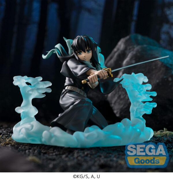 Demon Slayer: Kimetsu no Yaiba Xross Link Anime PVC Szobor Muichiro Tokito Hashira Training Arc 11 cm
