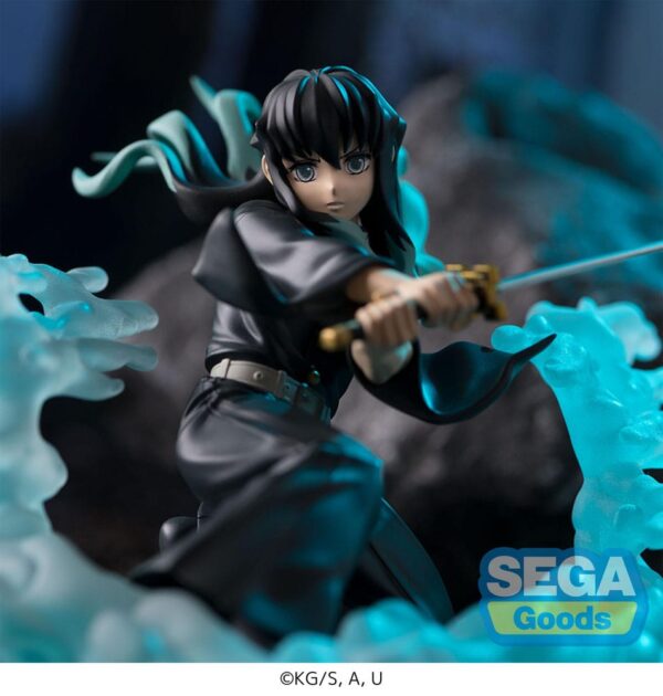 Demon Slayer: Kimetsu no Yaiba Xross Link Anime PVC Szobor Muichiro Tokito Hashira Training Arc 11 cm