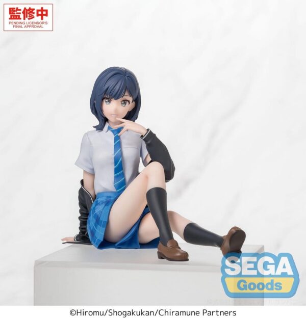 Chitose Is in the Ramune Bottle PM Perching PVC Szobor Yuzuki Nanase 8 cm