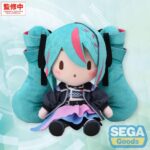 Character Vocal Series 01: Hatsune Miku Fuwa Petit Plüss Figura Hatsune Miku Punk! M 22 cm