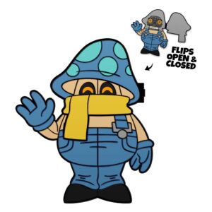 Five Nights at Freddy´s Reveal Kitűző Mimic Mycellium Man 5 cm Five Nights at Freddy´s Reveal Kitűző Mimic Mycellium Man 5 cm