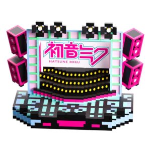 Hatsune Miku brickset Miku's Stage 19 cm Hatsune Miku brickset Miku's Stage 19 cm