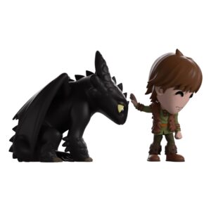 How to Train Your Dragon Vinyl Figura Meeting Toothless 11 cm