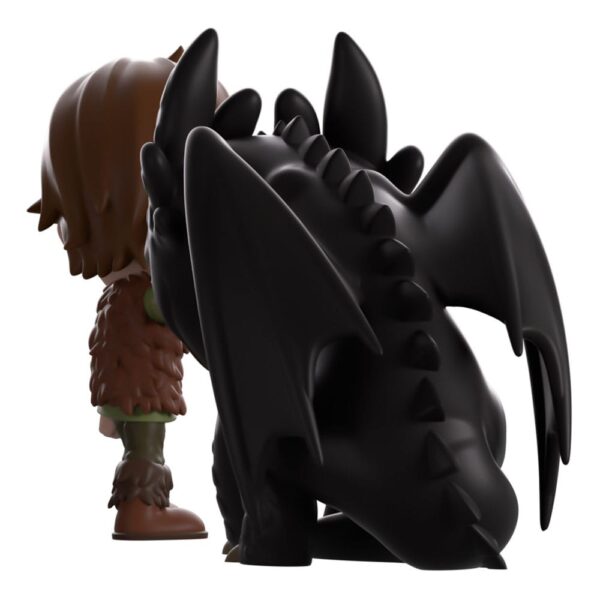 How to Train Your Dragon Vinyl Figura Meeting Toothless 11 cm