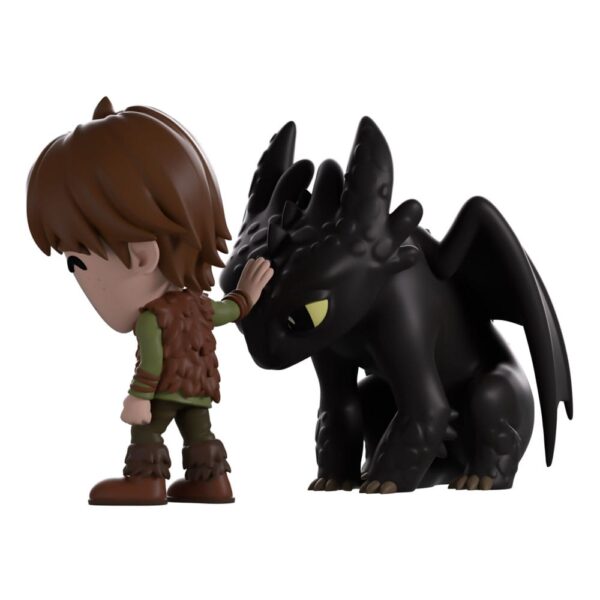 How to Train Your Dragon Vinyl Figura Meeting Toothless 11 cm