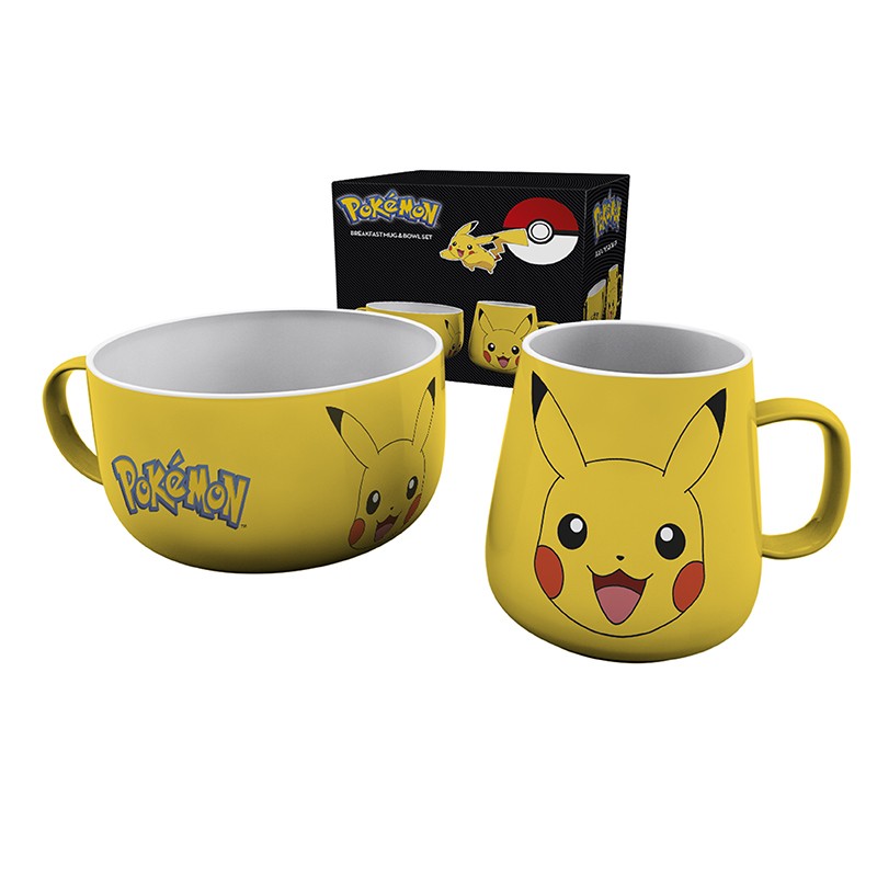 Pokemon Pikachu Reggeliző szett Pokemon Pikachu Reggeliző szett