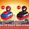 Spider Man Mini Egg Attack Blind Box Figuras keycaps 5 cm Assortment (6)